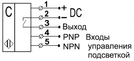 Кнопка BFC80.000_"ТУАЛЕТ.WC"