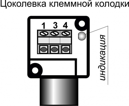 Датчик бесконтактный индуктивный И25-NO-PNP-K-ПГ-HT(Л63)